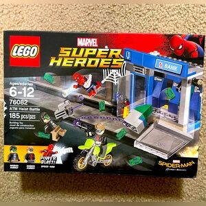 LEGO Marvel: ATM Heist Battle (76082)‎ - New in Box with exclusive comic!